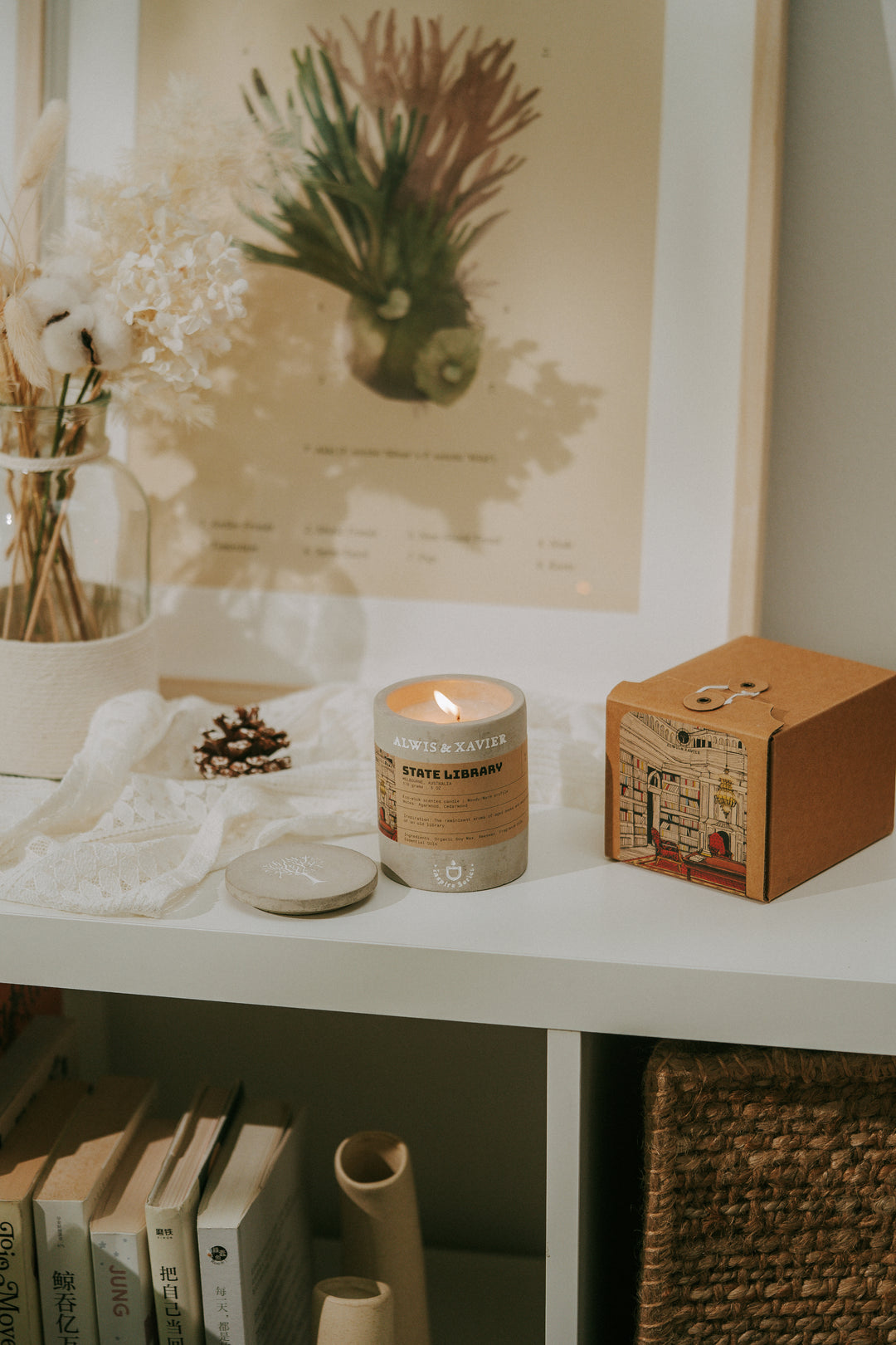 State Library - Soy Wax Candle – Alwis & Xavier